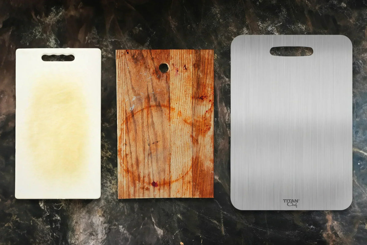 Choosing the best cutting board: stainless steel, wood or plastic?