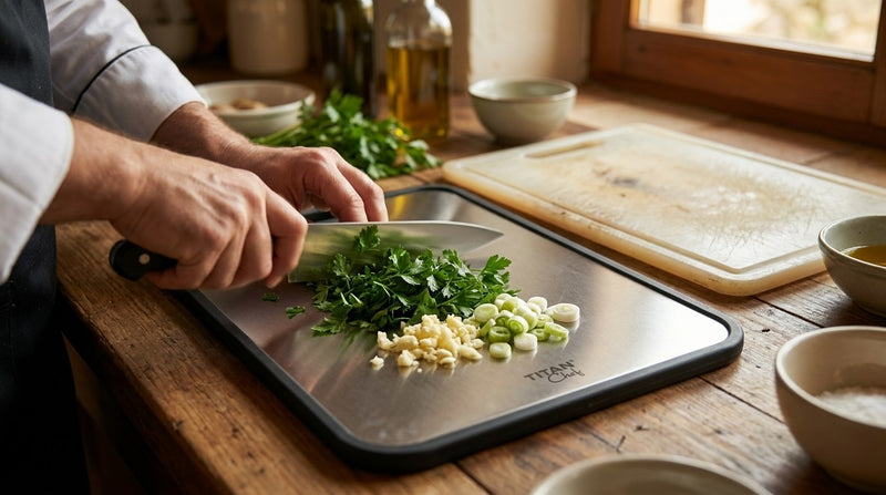 TitanChef stainless steel cutting board, are microplastics dangerous during pregnancy